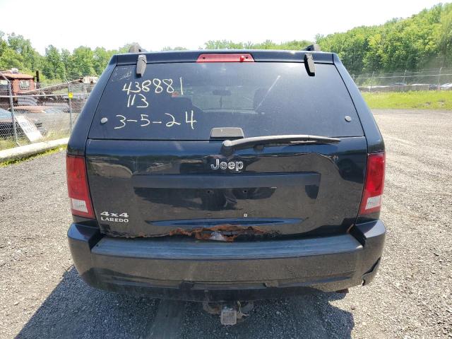 1J8GR48K09C529437 - 2009 JEEP GRAND CHER LAREDO BLACK photo 6