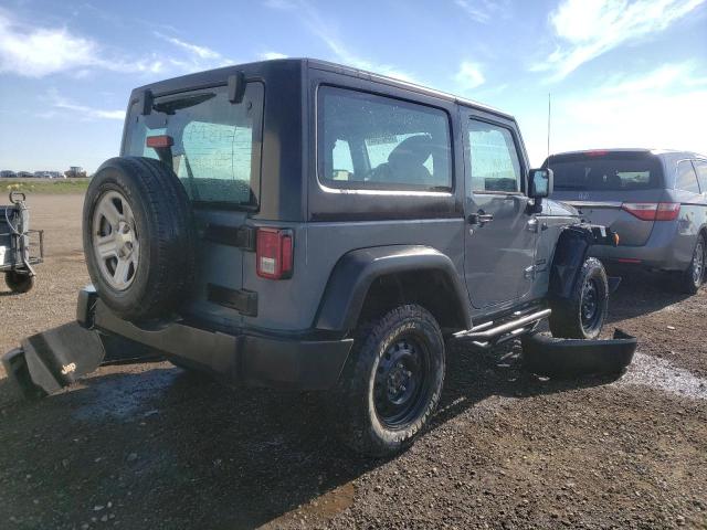 1C4AJWAG0FL534655 - 2015 JEEP WRANGLER SPORT GRAY photo 4