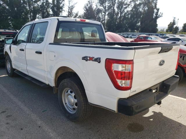 1FTEW1EB0NKE16968 - 2022 FORD F150 SUPERCREW WHITE photo 2