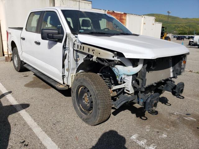 1FTEW1EB0NKE16968 - 2022 FORD F150 SUPERCREW WHITE photo 4