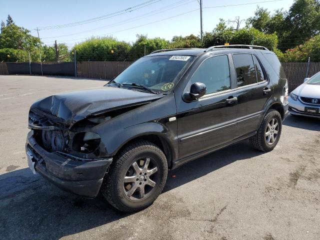 4JGAB72E2YA147664 - 2000 MERCEDES-BENZ ML 430 BLACK photo 1