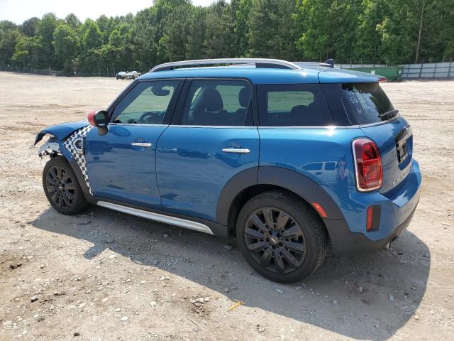 WMZ83BR06M3M77190 - 2021 MINI COOPER S COUNTRYMAN ALL4 BLUE photo 2