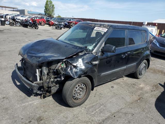 KNDJT2A59D7613930 - 2013 KIA SOUL BLACK photo 1