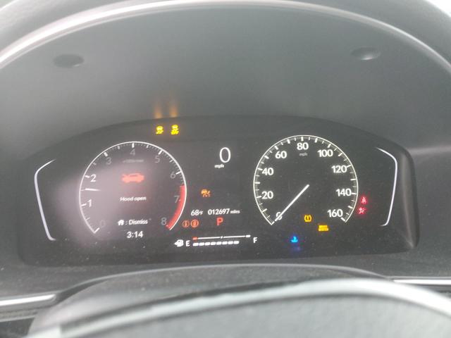 19XFL1H72RE015936 - 2024 HONDA CIVIC EXL GRAY photo 9