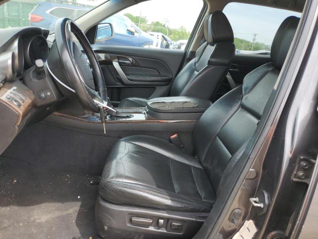 2HNYD2H64BH003651 - 2011 ACURA MDX TECHNOLOGY GRAY photo 7