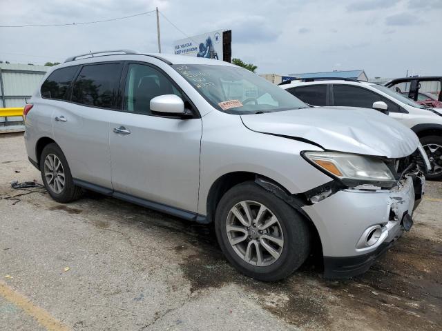 5N1AR2MN7EC653065 - 2014 NISSAN PATHFINDER S SILVER photo 4