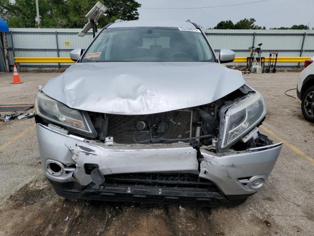 5N1AR2MN7EC653065 - 2014 NISSAN PATHFINDER S SILVER photo 5
