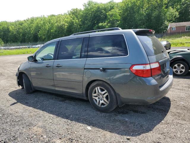 5FNRL38427B404887 - 2007 HONDA ODYSSEY EX GRAY photo 2