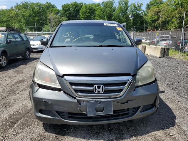 5FNRL38427B404887 - 2007 HONDA ODYSSEY EX GRAY photo 5