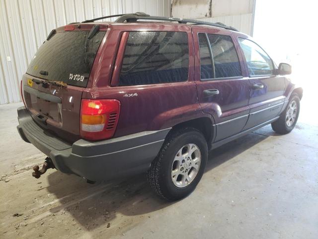 1J4GW48S81C537302 - 2001 JEEP GRAND CHER LAREDO BURGUNDY photo 3