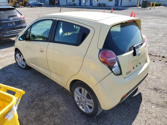 KL8CB6S90EC522907 - 2014 CHEVROLET SPARK LS YELLOW photo 2