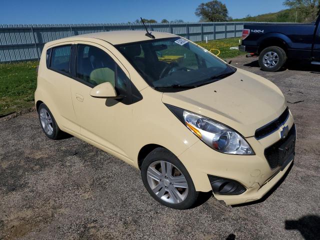 KL8CB6S90EC522907 - 2014 CHEVROLET SPARK LS YELLOW photo 4