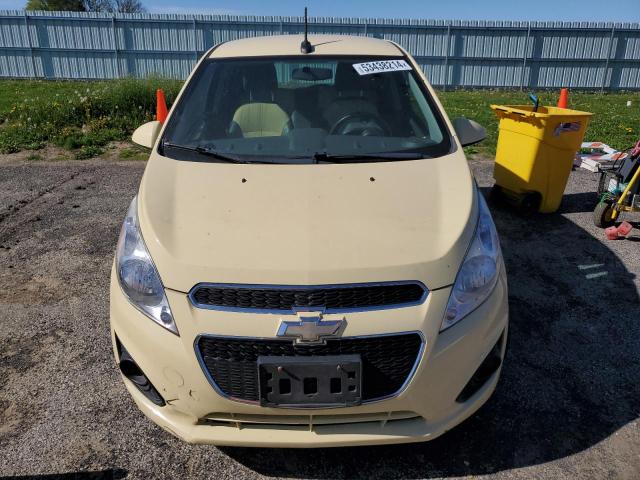 KL8CB6S90EC522907 - 2014 CHEVROLET SPARK LS YELLOW photo 5