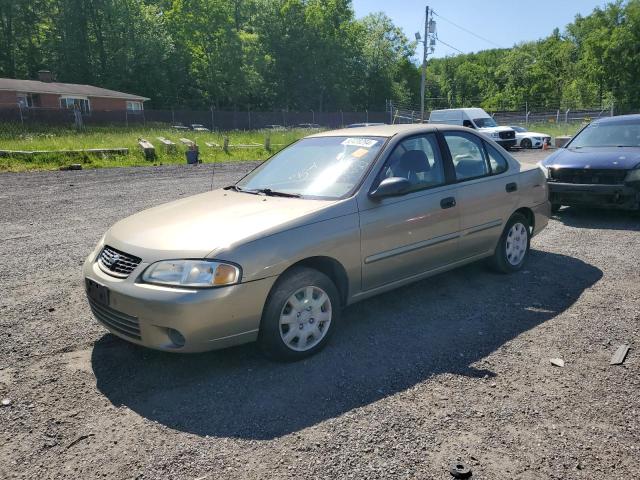 3N1CB51D22L589602 - 2002 NISSAN SENTRA XE GOLD photo 1