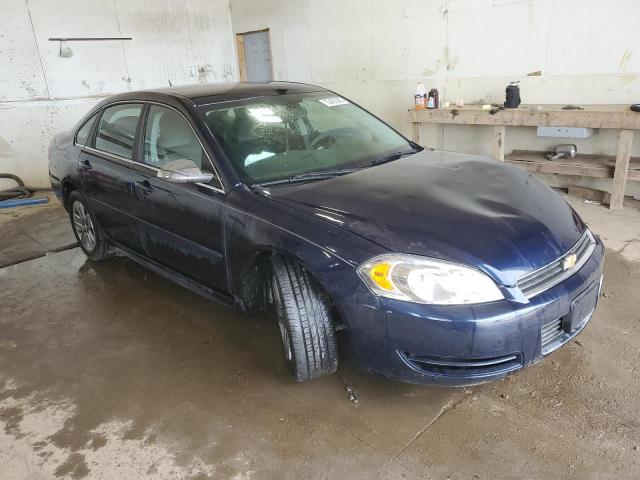 2G1WA5EK2B1145023 - 2011 CHEVROLET IMPALA LS BLUE photo 4