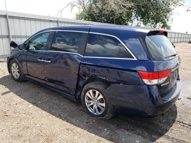 5FNRL5H37GB054613 - 2016 HONDA ODYSSEY SE BLUE photo 2