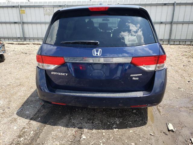 5FNRL5H37GB054613 - 2016 HONDA ODYSSEY SE BLUE photo 6