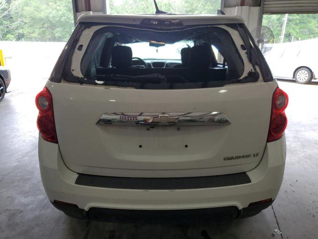 2GNALDEK3C6352778 - 2012 CHEVROLET EQUINOX LT WHITE photo 6