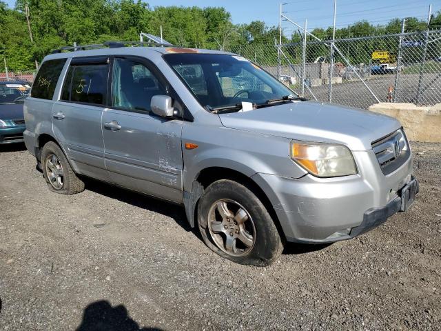 5FNYF18616B003242 - 2006 HONDA PILOT EX SILVER photo 4