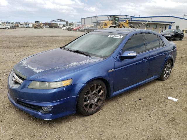 19UUA76567A032077 - 2007 ACURA TL TYPE S BLUE photo 1