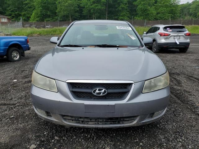 5NPEU46F76H043758 - 2006 HYUNDAI SONATA GLS GRAY photo 5