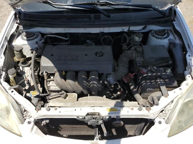 2T1KR32E17C626018 - 2007 TOYOTA COROLLA MA XR WHITE photo 11