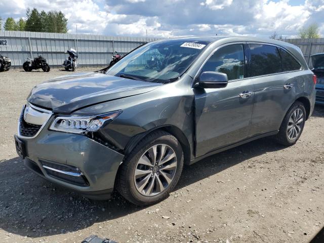 2016 ACURA MDX TECHNOLOGY, 