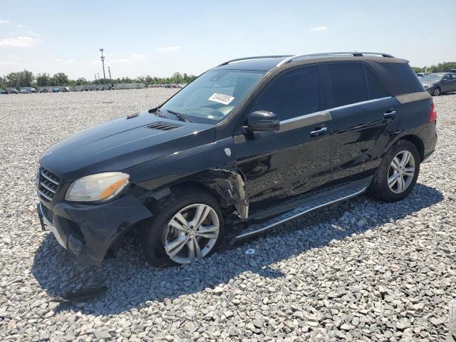 4JGDA5HB9FA462301 - 2015 MERCEDES-BENZ ML 350 4MATIC BLACK photo 1