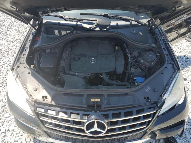 4JGDA5HB9FA462301 - 2015 MERCEDES-BENZ ML 350 4MATIC BLACK photo 12