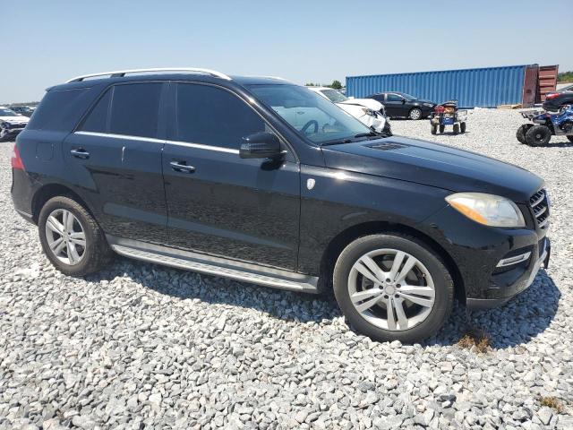 4JGDA5HB9FA462301 - 2015 MERCEDES-BENZ ML 350 4MATIC BLACK photo 4