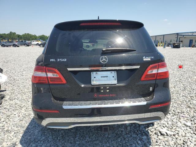 4JGDA5HB9FA462301 - 2015 MERCEDES-BENZ ML 350 4MATIC BLACK photo 6
