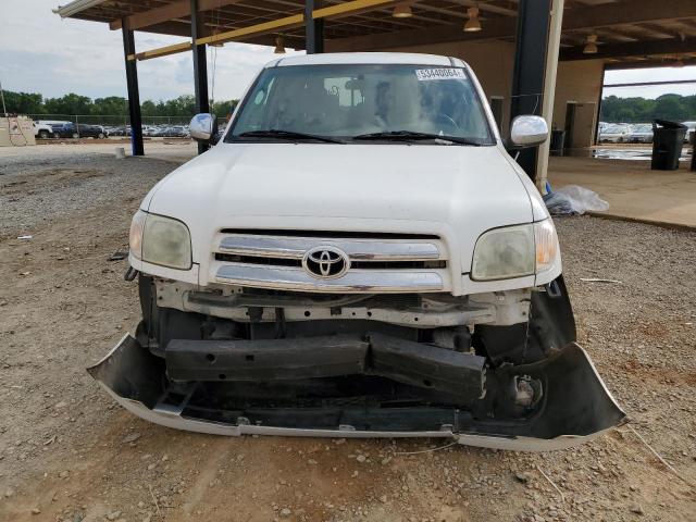 5TBRU341X6S476769 - 2006 TOYOTA TUNDRA ACCESS CAB SR5 WHITE photo 5