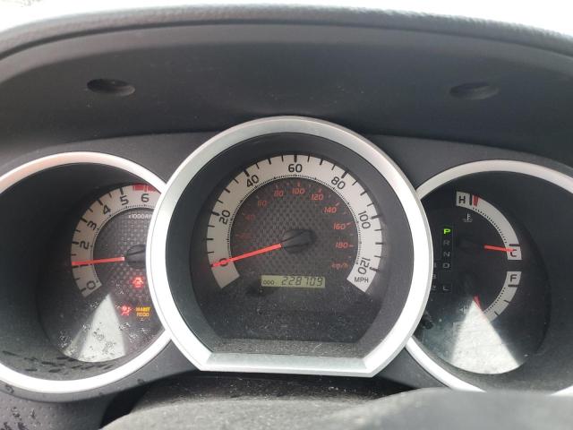 3TMJU4GNXBM123273 - 2011 TOYOTA TACOMA DOUBLE CAB PRERUNNER WHITE photo 9