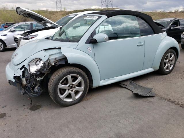 3VWCD21Y44M304465 - 2004 VOLKSWAGEN NEW BEETLE GLS TURQUOISE photo 1