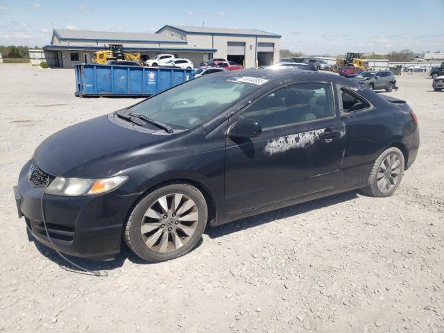 2HGFG1B96AH512173 - 2010 HONDA CIVIC EXL BLACK photo 1