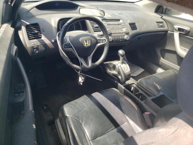 2HGFG1B96AH512173 - 2010 HONDA CIVIC EXL BLACK photo 8