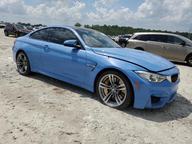 WBS3R9C50FK331844 - 2015 BMW M4 BLUE photo 4