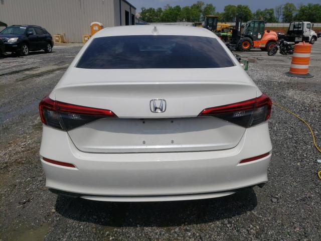 2HGFE2F50RH568253 - 2024 HONDA CIVIC SPORT WHITE photo 6