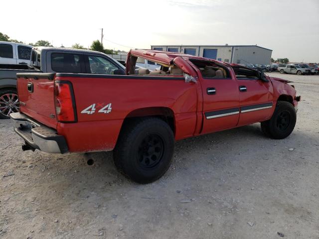 2GCEK13V871172885 - 2007 CHEVROLET SILVERADO K1500 CLASSIC CREW CAB RED photo 3