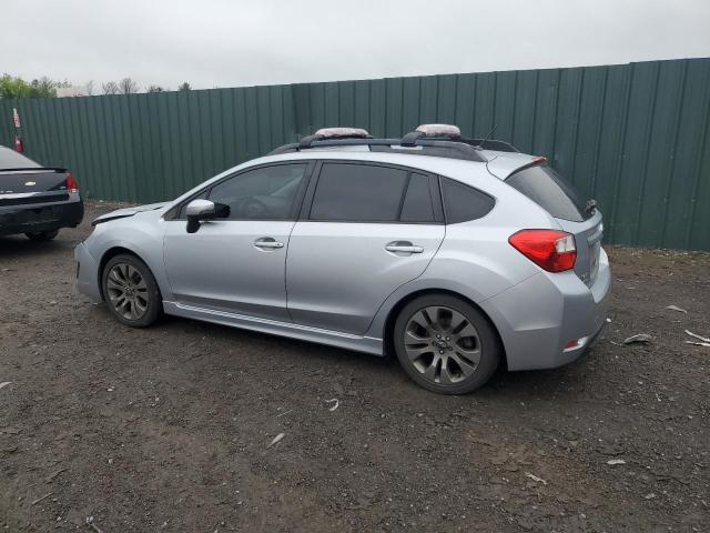 JF1GPAU65FH281758 - 2015 SUBARU IMPREZA SPORT SILVER photo 2