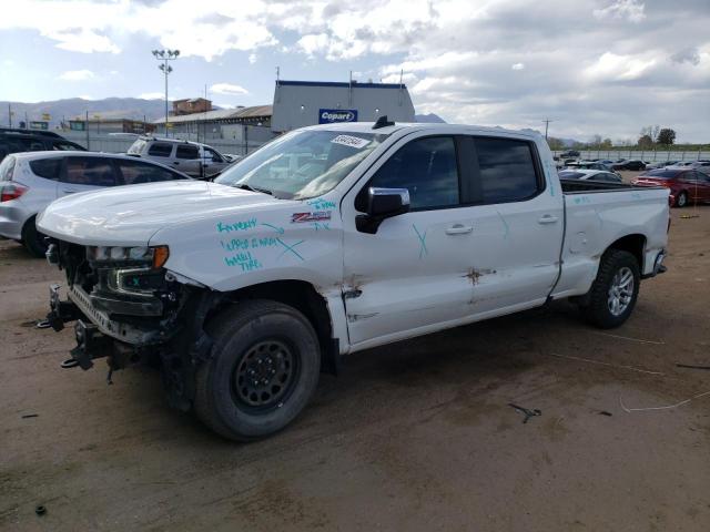 1GCUYDED6MZ346147 - 2021 CHEVROLET SILVERADO K1500 LT WHITE photo 1