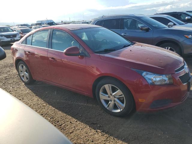 1G1P75SZ2E7273502 - 2014 CHEVROLET CRUZE RED photo 4