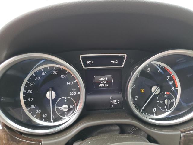 4JGDA5HB4EA339312 - 2014 MERCEDES-BENZ ML 350 4MATIC BLUE photo 9