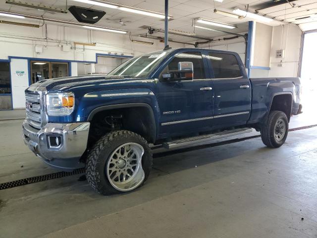 1GT12TEY7HF182643 - 2017 GMC SIERRA K2500 SLT BLUE photo 1