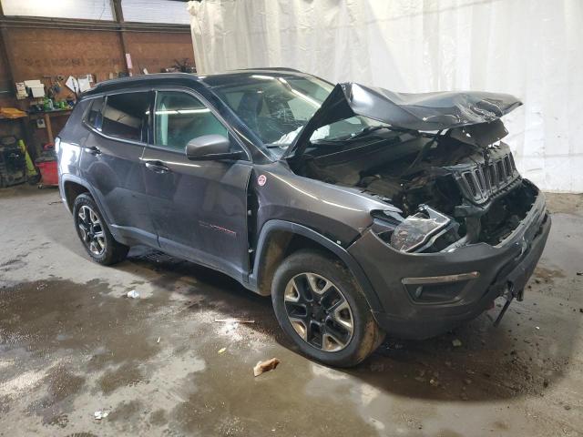 3C4NJDDB2HT607053 - 2017 JEEP COMPASS TRAILHAWK GRAY photo 4