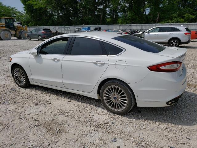 3FA6P0K96FR268034 - 2015 FORD FUSION TITANIUM WHITE photo 2