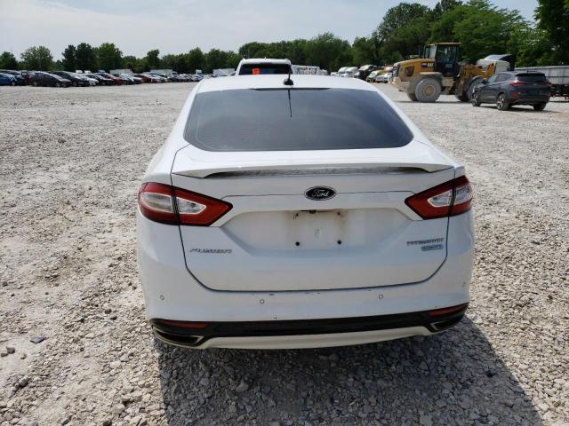 3FA6P0K96FR268034 - 2015 FORD FUSION TITANIUM WHITE photo 6