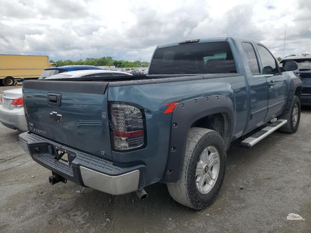 1GCEK29079Z161128 - 2009 CHEVROLET SILVERADO K1500 LT BLUE photo 3