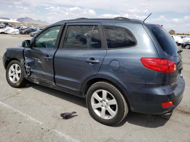 5NMSH13E57H033617 - 2007 HYUNDAI SANTA FE SE BLUE photo 2