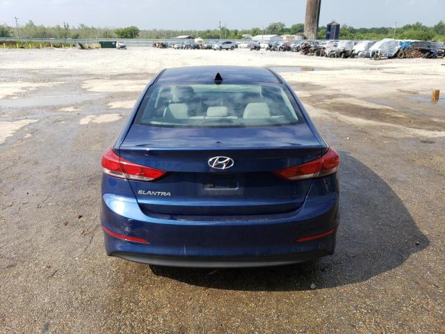 5NPD84LF9HH044286 - 2017 HYUNDAI ELANTRA SE BLUE photo 6